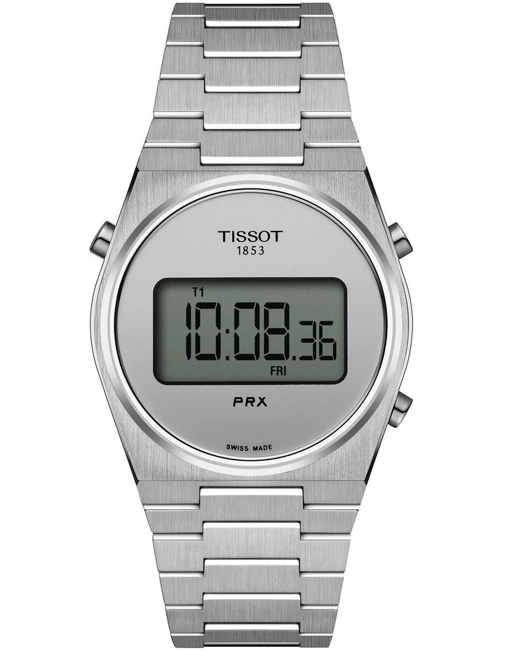 PRX Digital 35mm T1372631103000 Watch in Silver