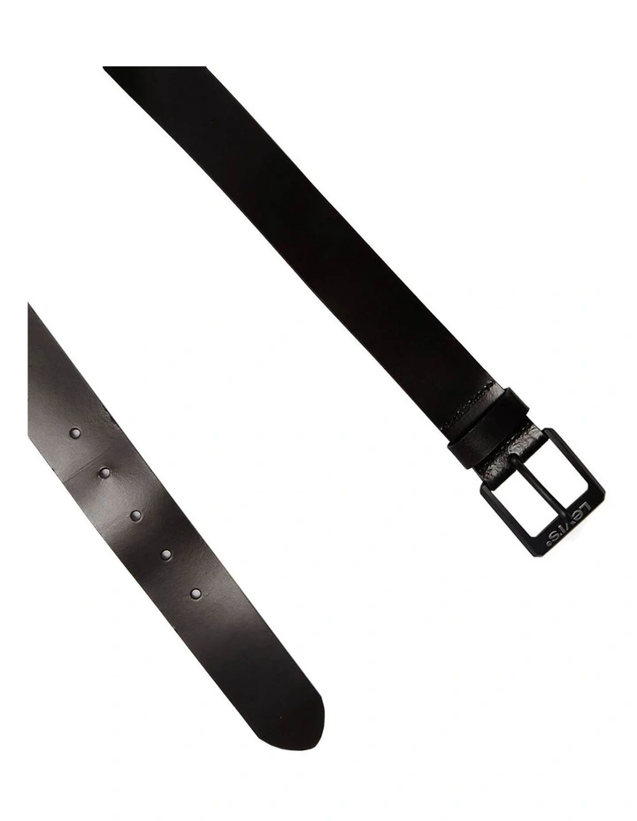 Contrast Belt in Black