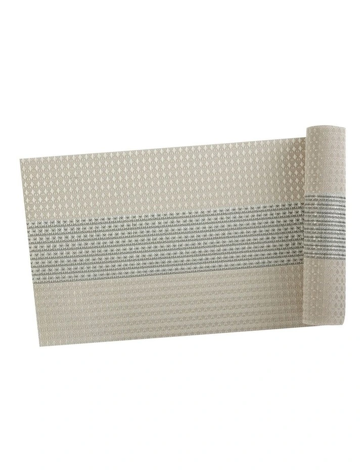 Table Accents Woven Lurex Runner 30x150cm in Cream