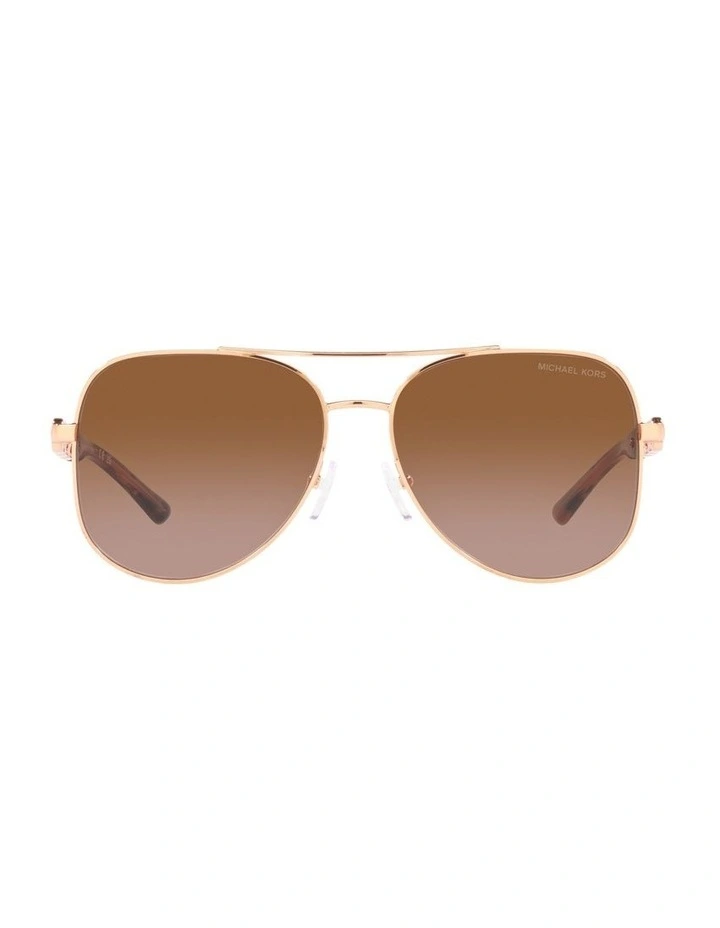 Chianti Sunglasses in Rose Gold