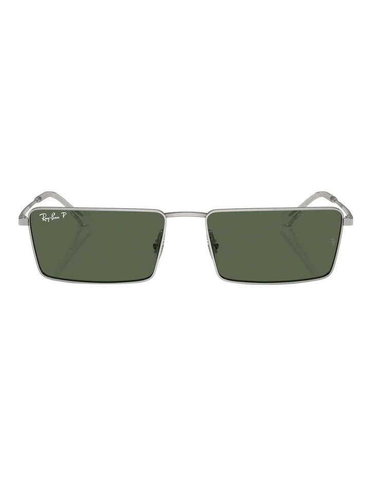 Emy Bio-Based Polarised Sunglasses in Silver