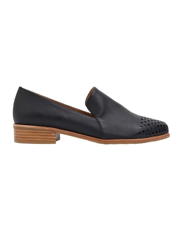 Shade Flat Shoes in Black Multi Leather