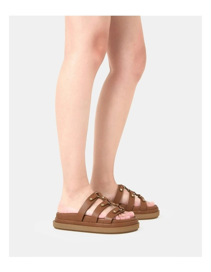 Siracusa Sandals in Caramel