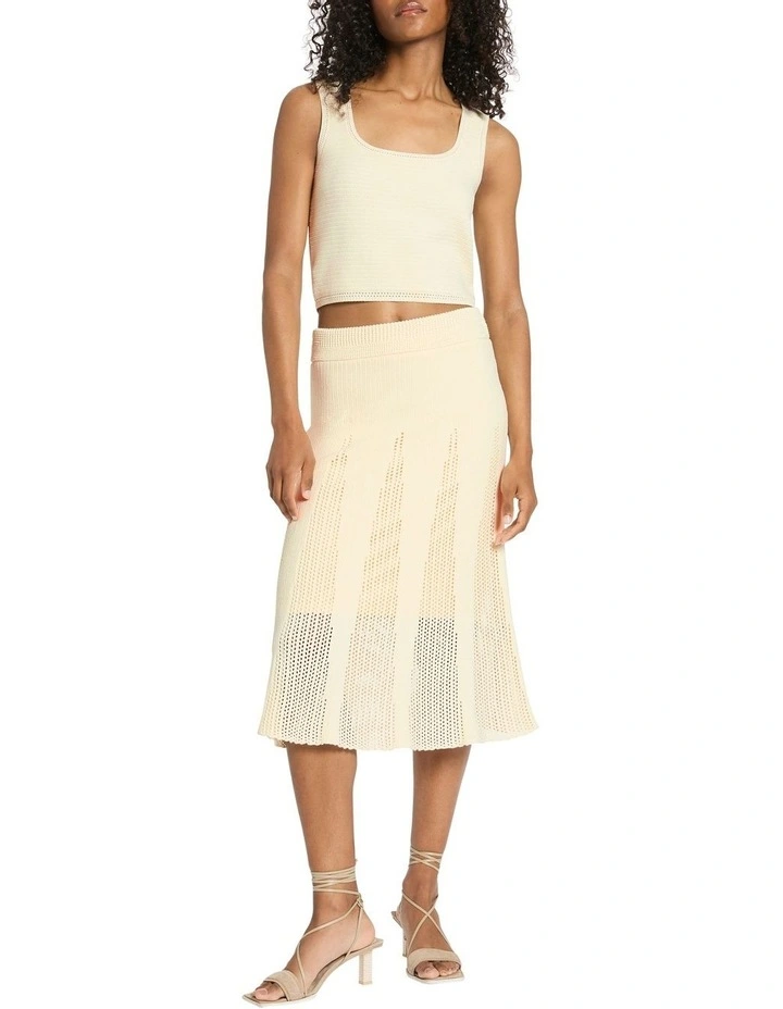 Malua Knit Midi Skirt in Hyams