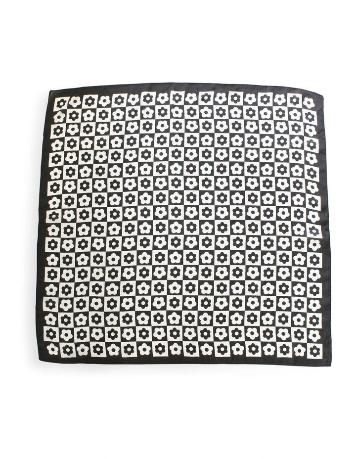 Noah Hair Scarf in Black