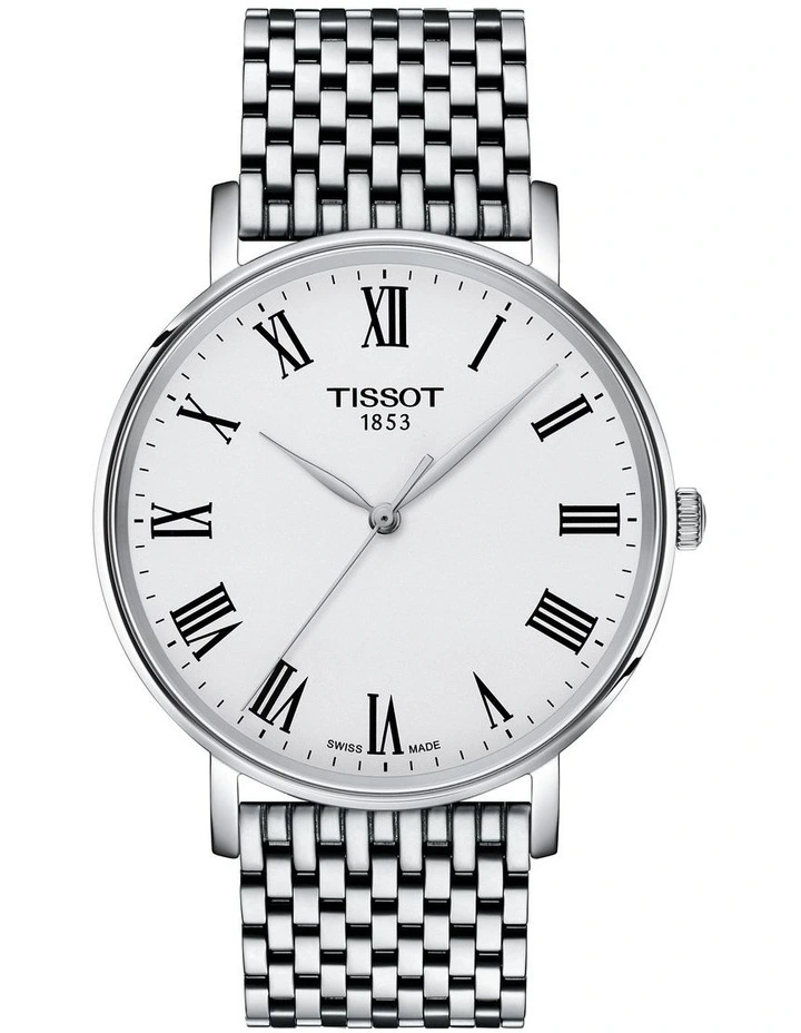 Everytime 40mm T1434101103300 Watch in Silver
