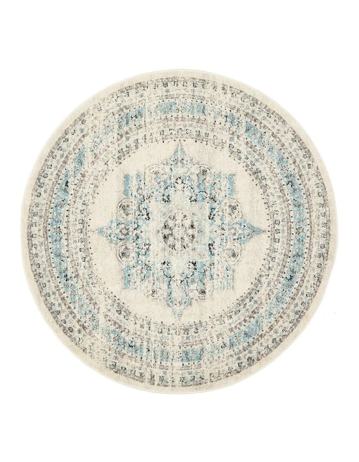 Century 922 Round Rug in Multi