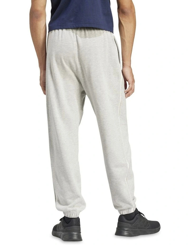Lounge French Terry Colored Joggers in Grey Two Melange