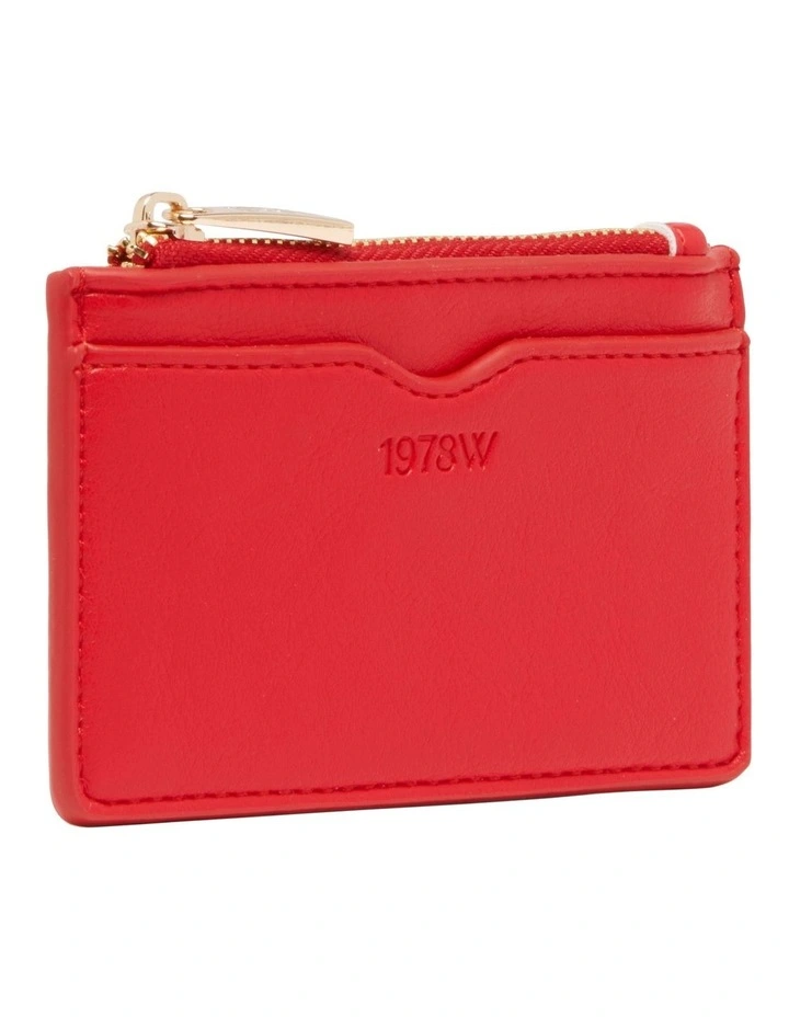 Card Wallet in Red