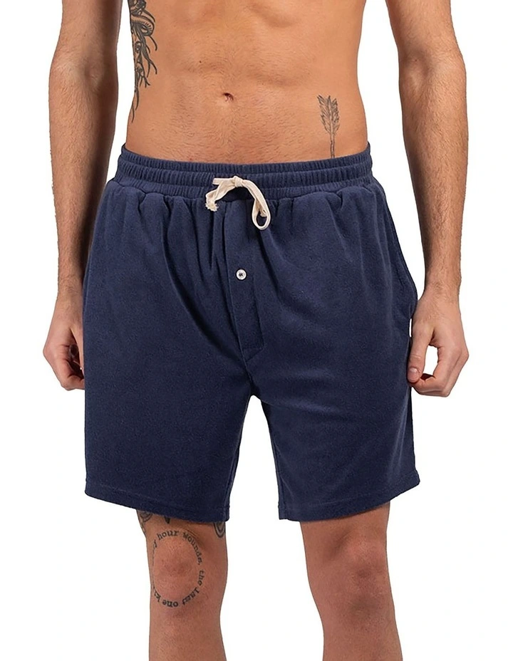 Terry Shorts in Navy