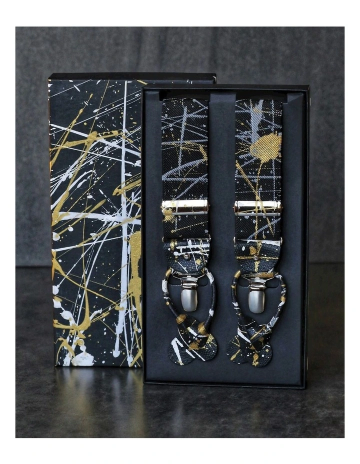 Mamiki Painted 2-in-1 Braces 35mm in Black