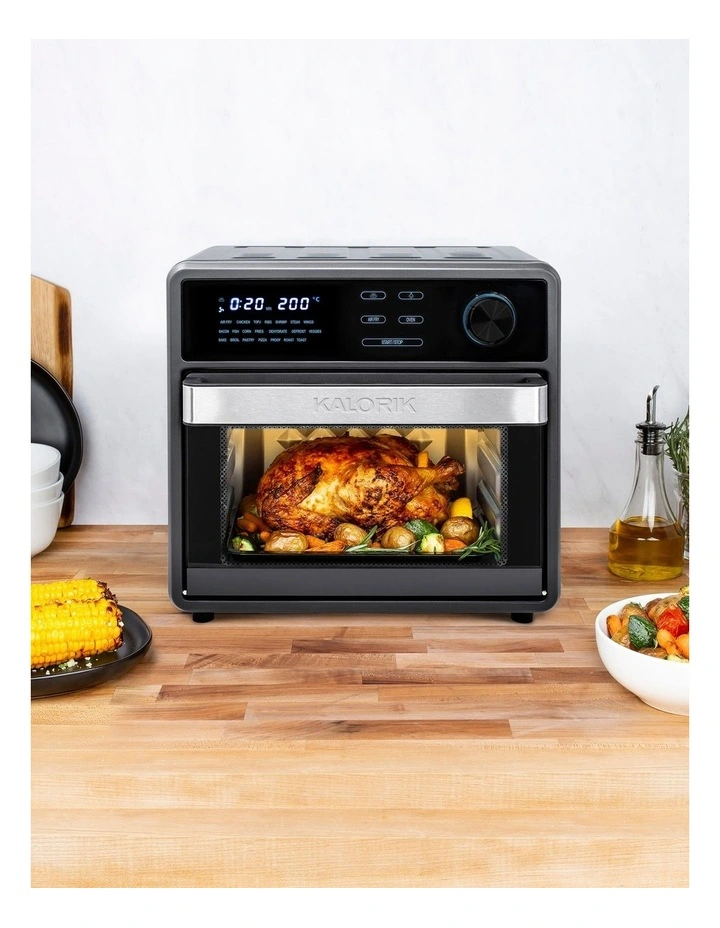 15L Maxx Air Fryer Oven Black AFO47804BK