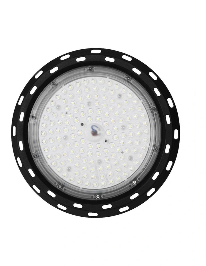 Shed LED High Bay UFO Lights in Black
