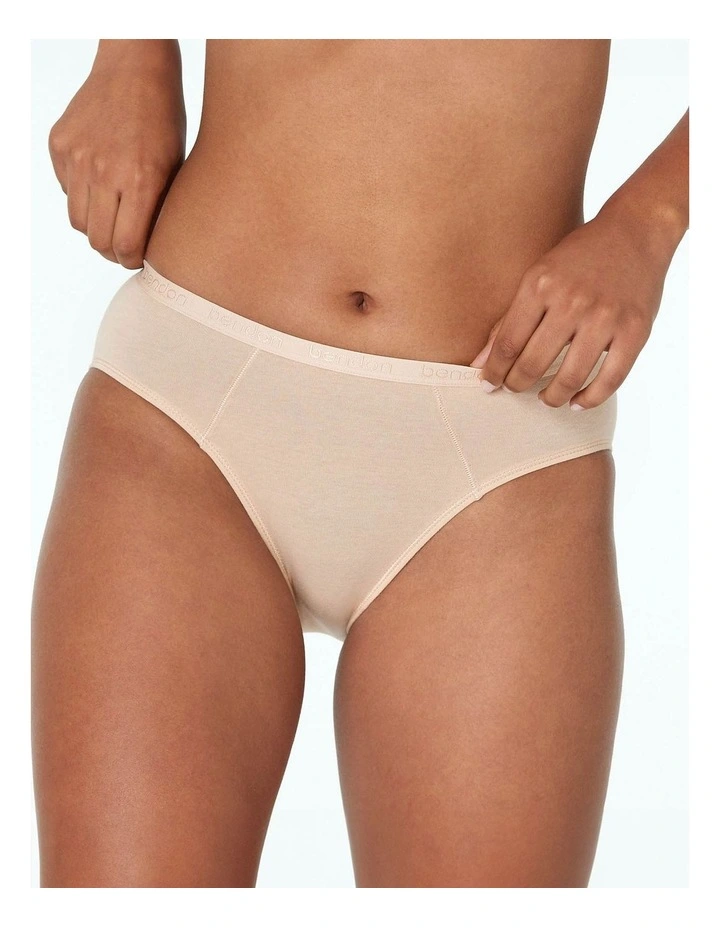 Body Cotton Bikini in Natural