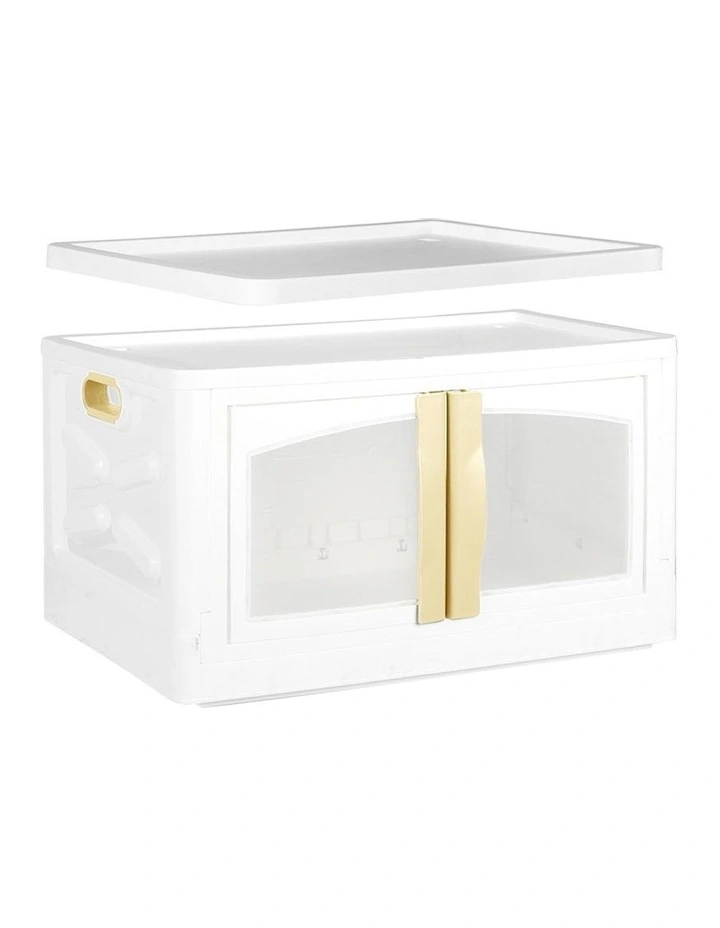 Stackable Foldable Storage Bin 85L in Multi