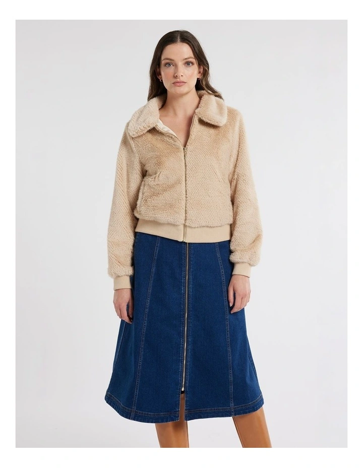 Teddy Jacket in Oatmeal