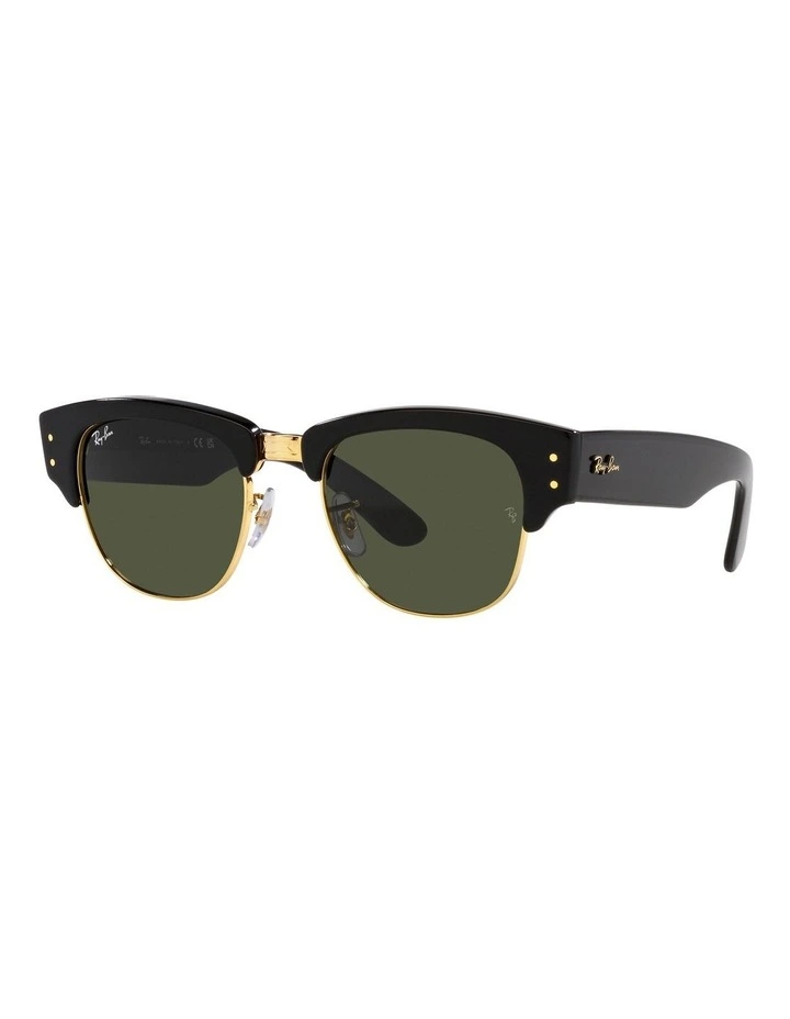 Mega Clubmaster Sunglasses in Black