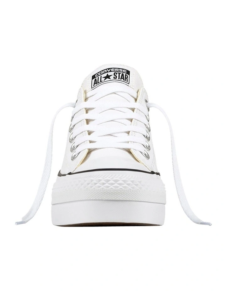 Chuck Taylor All Star Lift Canvas Low Top Sneaker in White