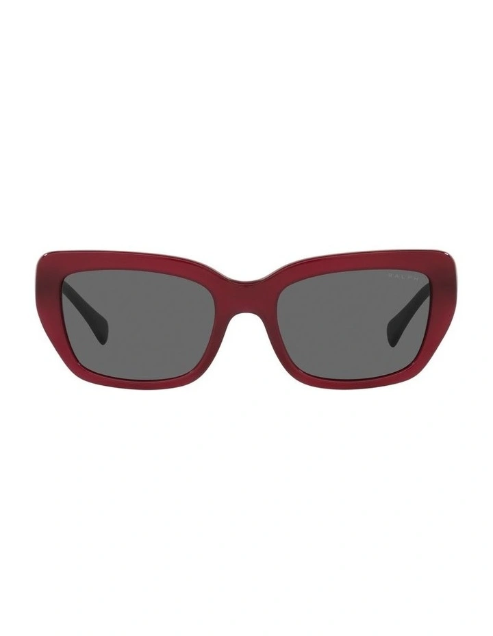 0RA5292 Sunglasses in Shiny Opal Red