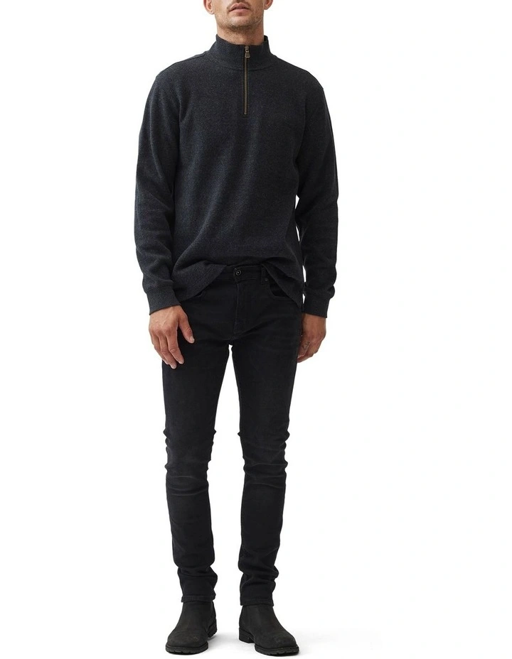 Alton Ave Sweat in Asphalt