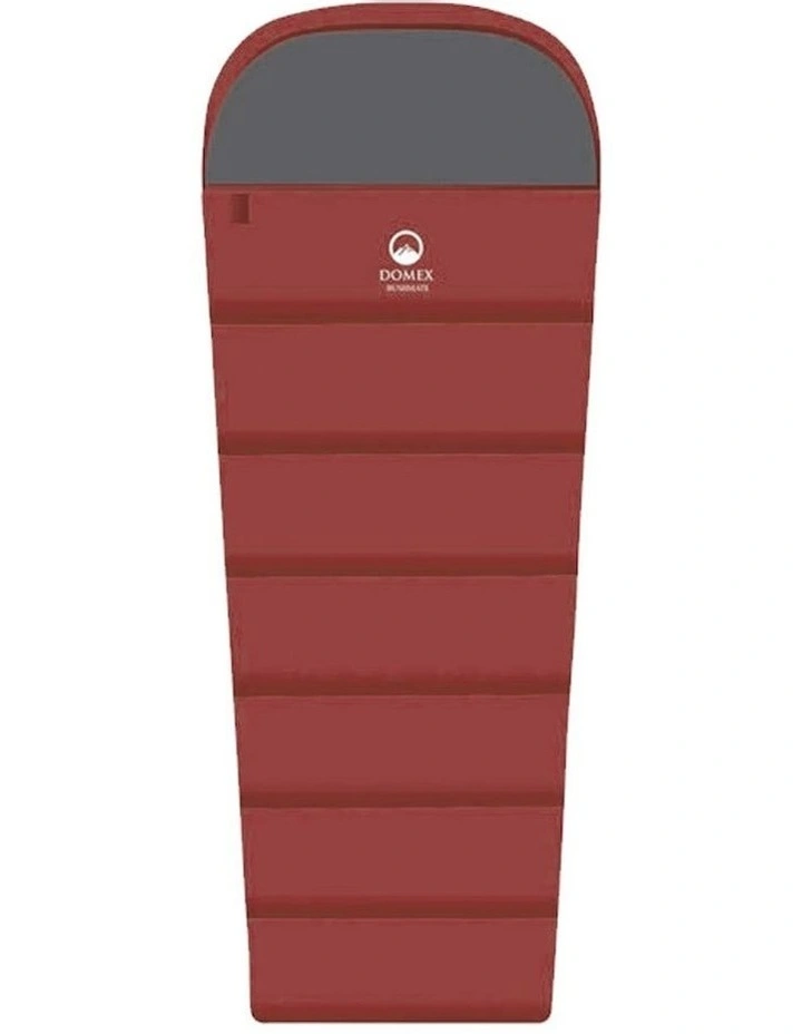 Bushmate Large Sleeping Bag in Burgundy Red