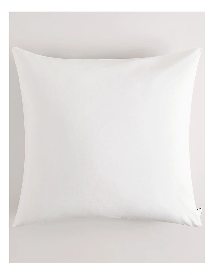 Brae European Pillowcase in White