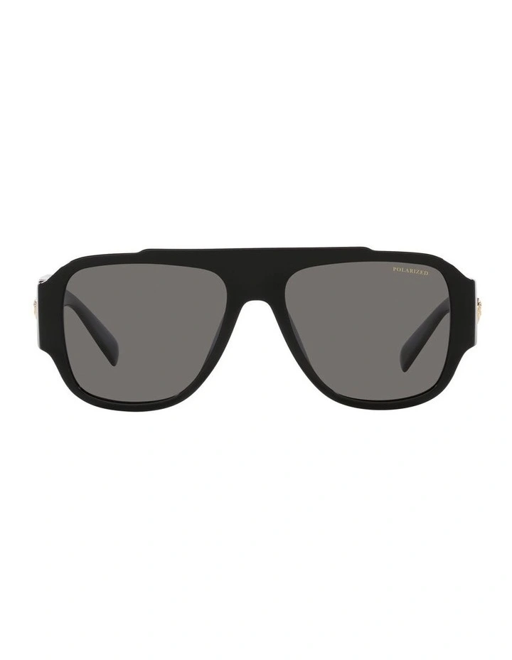 VE4436U Polarised Sunglasses in Black