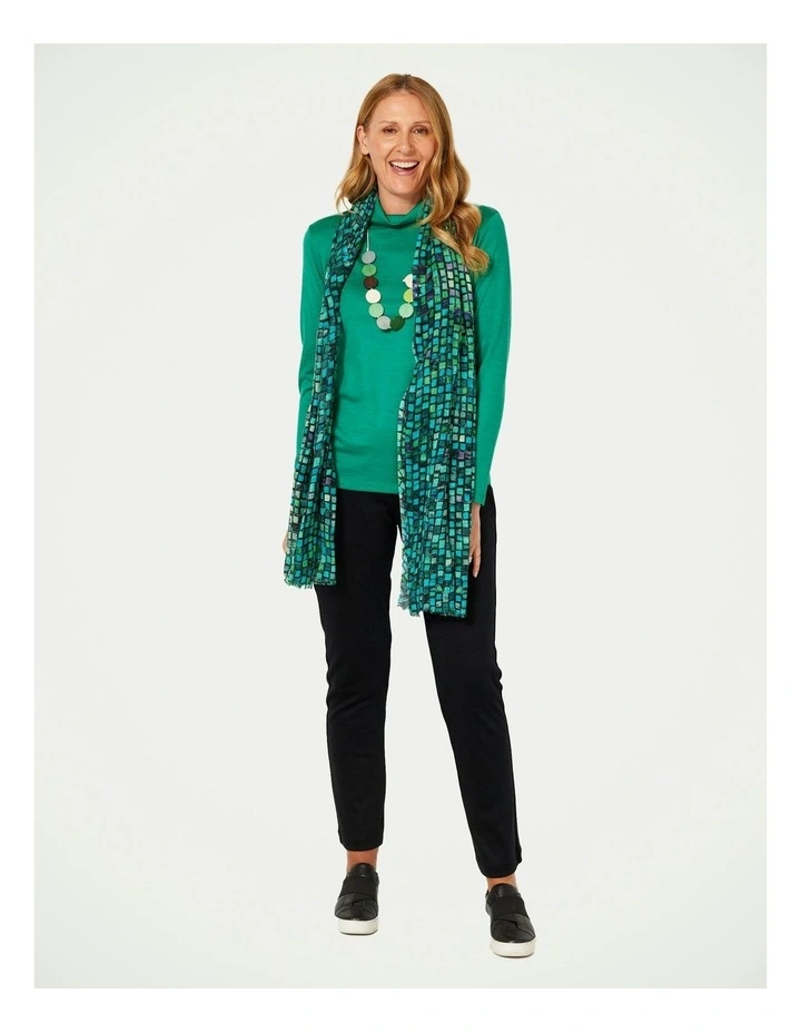 Hedrena Skivvy Top in Jade