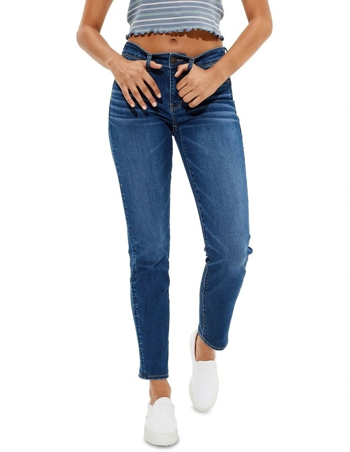 Ne(x)t Level Low-Rise Skinny Jean in Blue