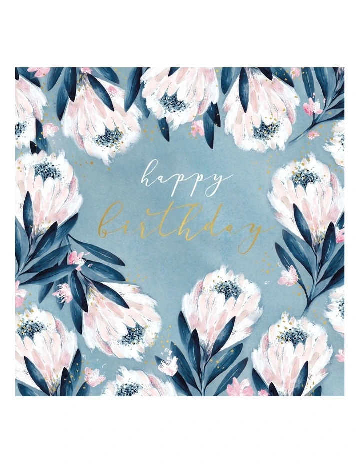 Floral Female Birthday Card