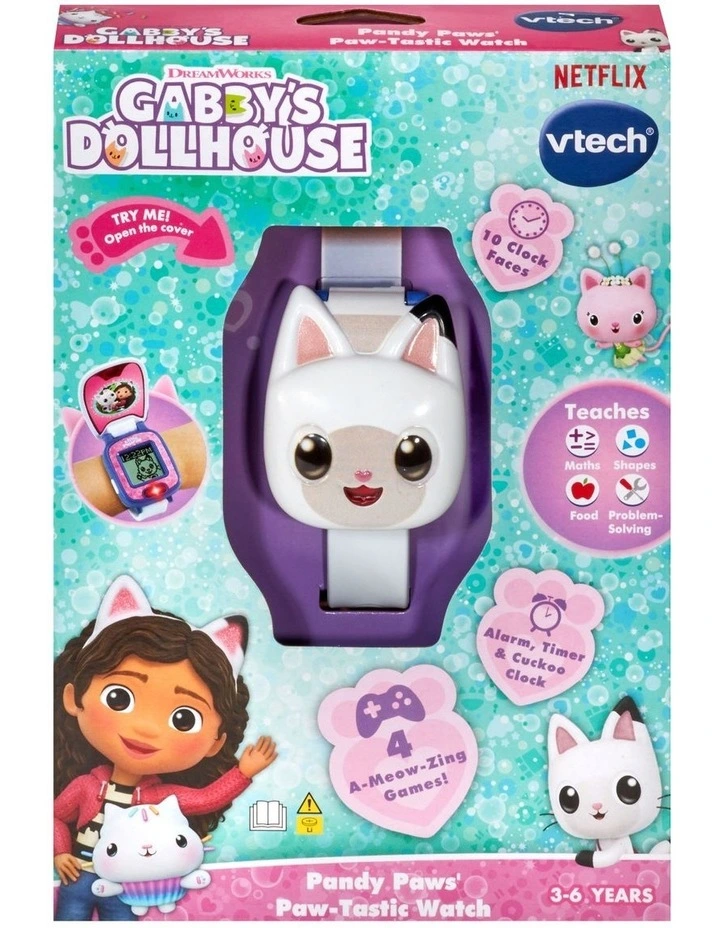 Gabby's Dollhouse Pandy Paws Paw-Tastic Watch
