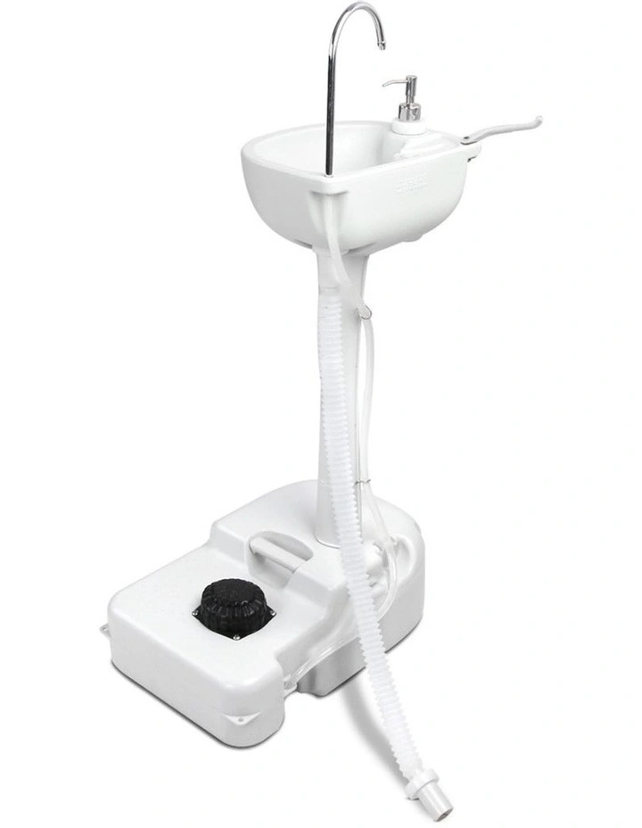 Portable Camping Wash Basin 19L White