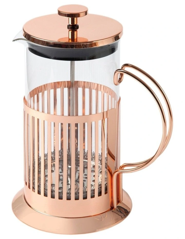 Gift Boxed Blend Colombia Plunger 1L in Rose Gold