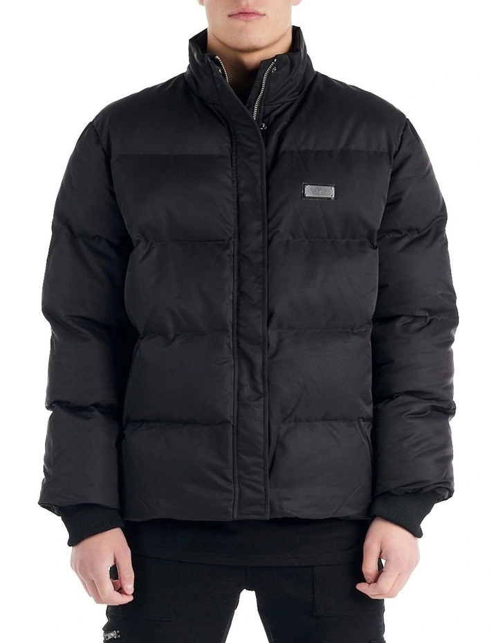 Monet Puffer Jacket in Black