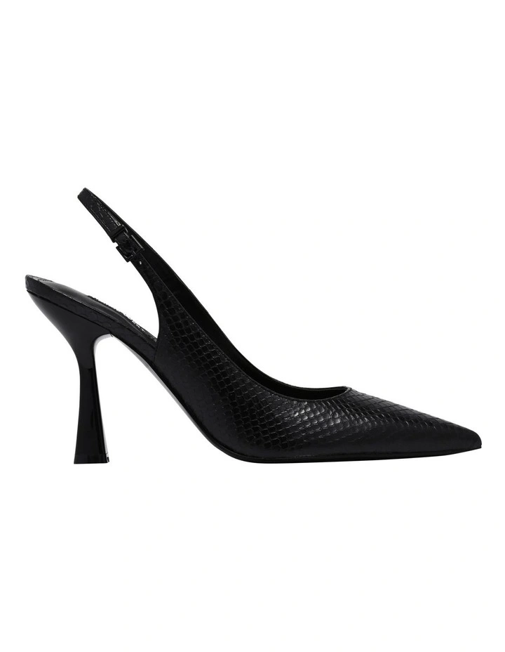 Righty Slingback Heel in Black