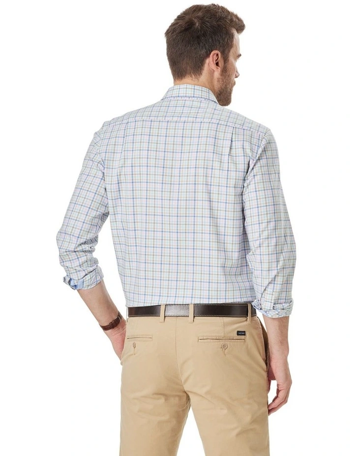 Easy Care Twill Shirt in Multi Check