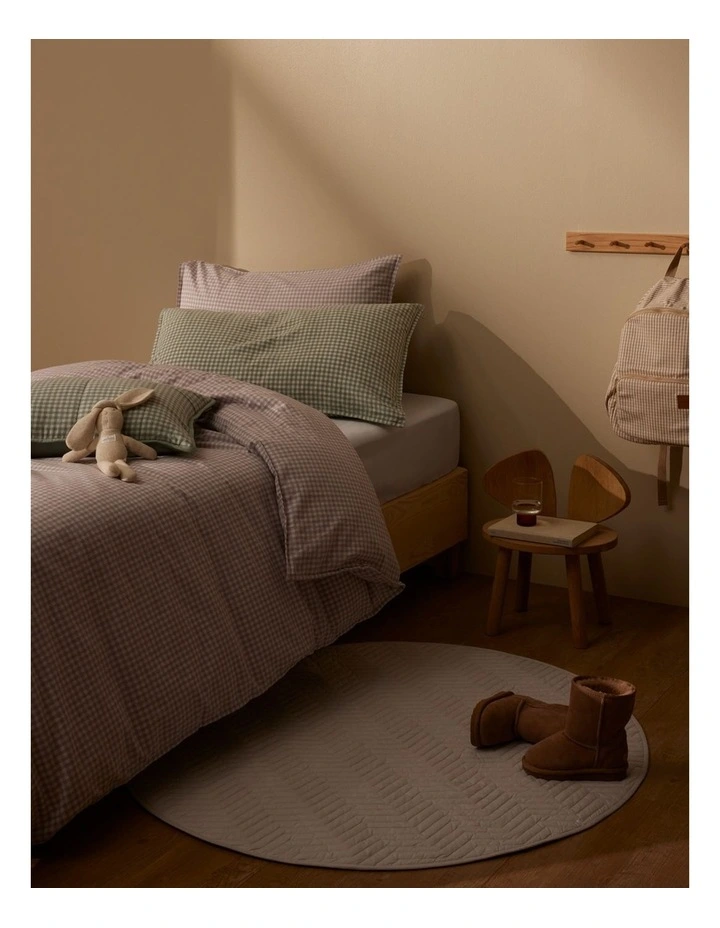 Noni Single Quilt Cover in Thistle
