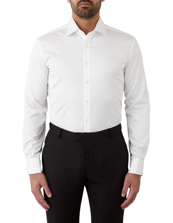 Giorgio Tailored Fit Shirt in White