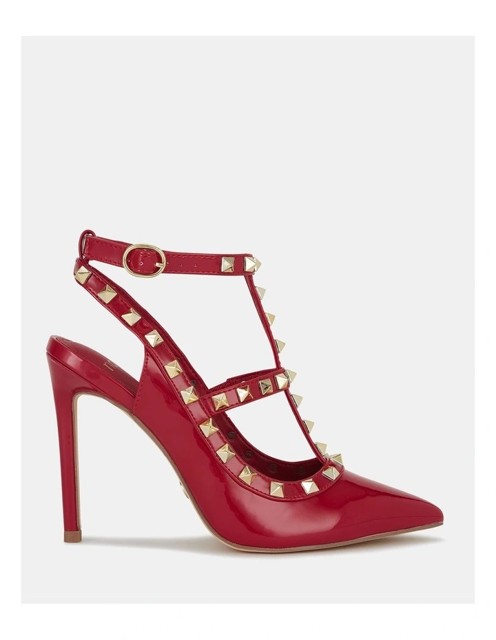 Ilisha Pumps in Red Patent