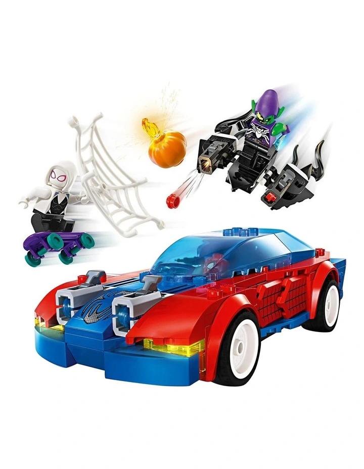 Marvel Spider Man Race Car and Venom Goblin 76279