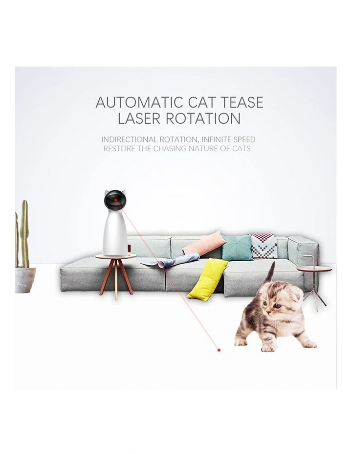 Laser Light Teasing Cat/Kitten Pets USB/Battery Powered Interactive Toy