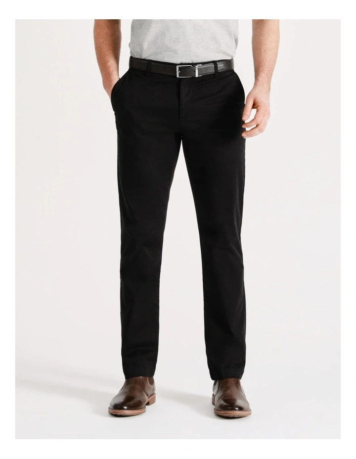 Boston Chino Pant in Black