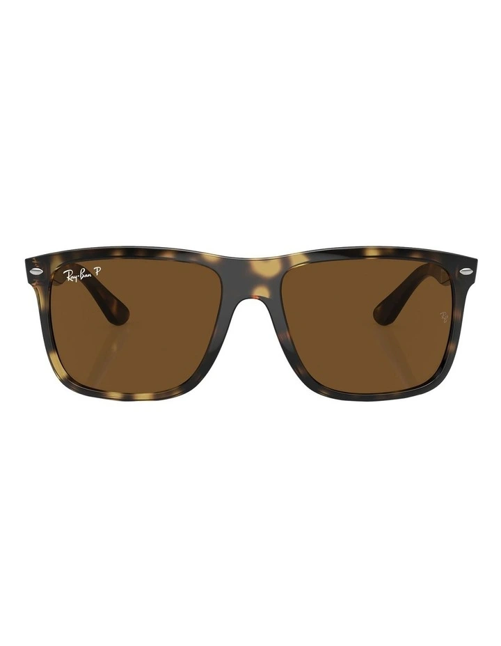 Boyfriend Two Polarised Sunglasses in Tortoise