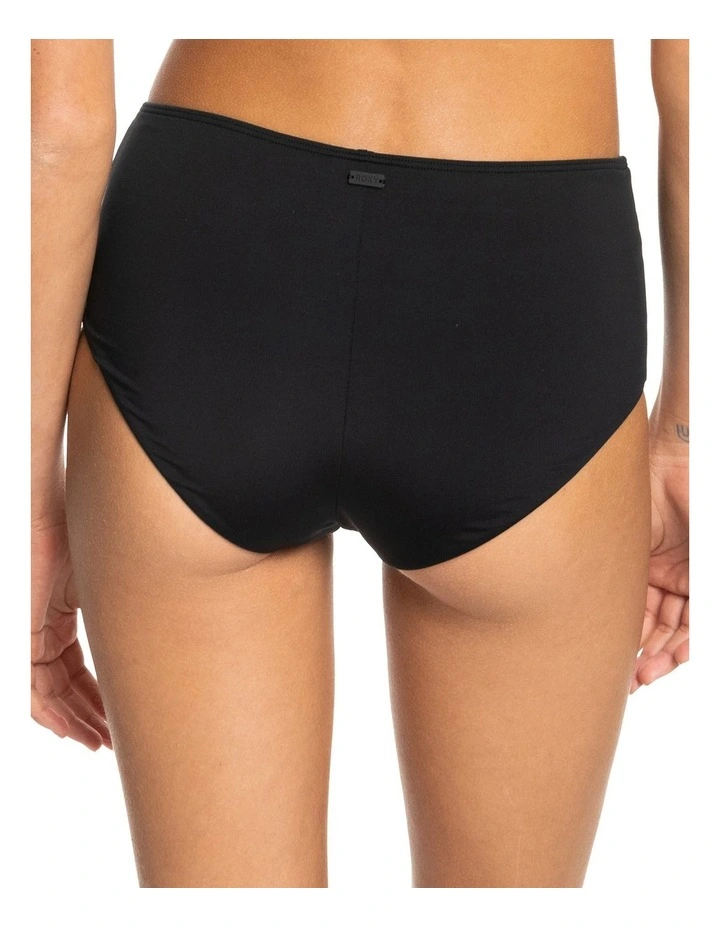 Beach Classics Shorty Bikini Bottoms in Black