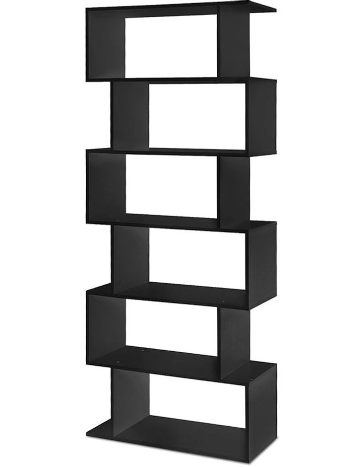 Bookshelf 6 Tiers in Riva Black