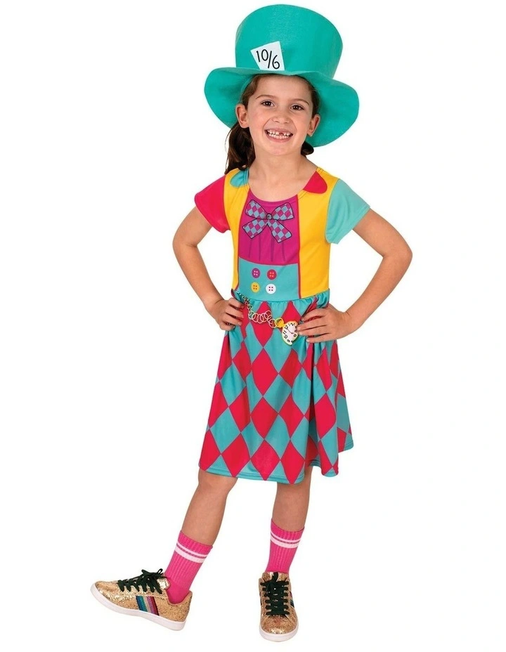 Mad Classic Hatter Costume in Multi