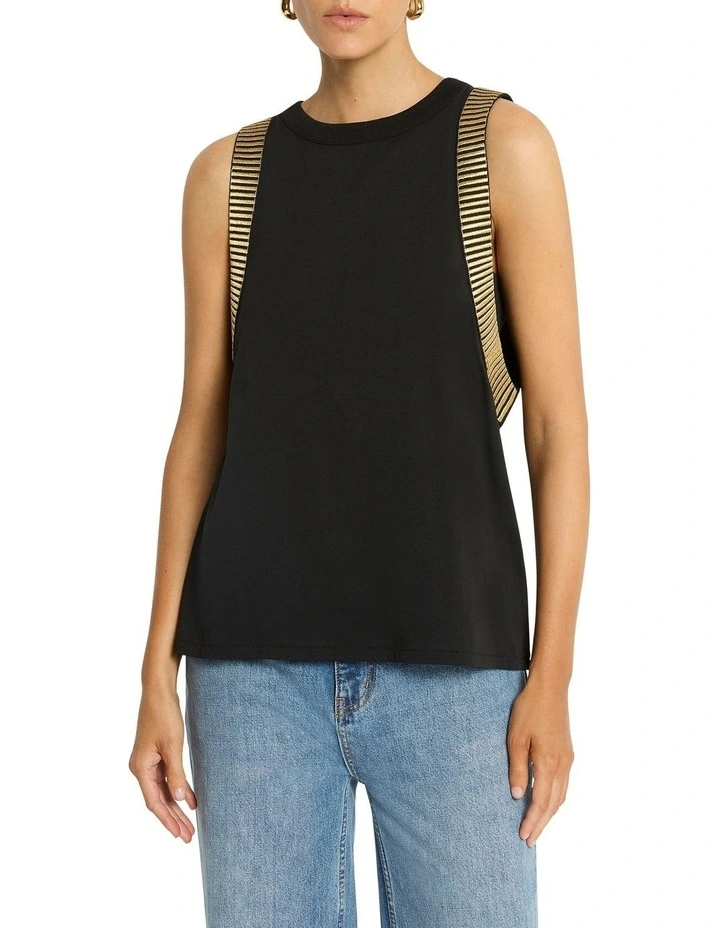 Better Days Tank in Black