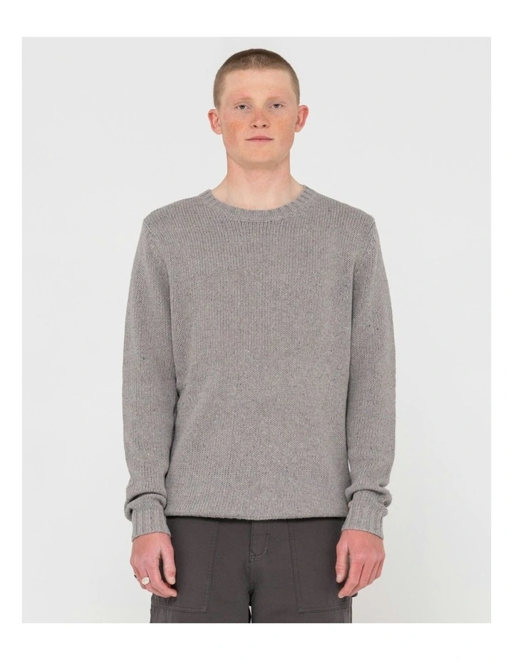 Magnuson Crew Neck Knit in Oyster Gray