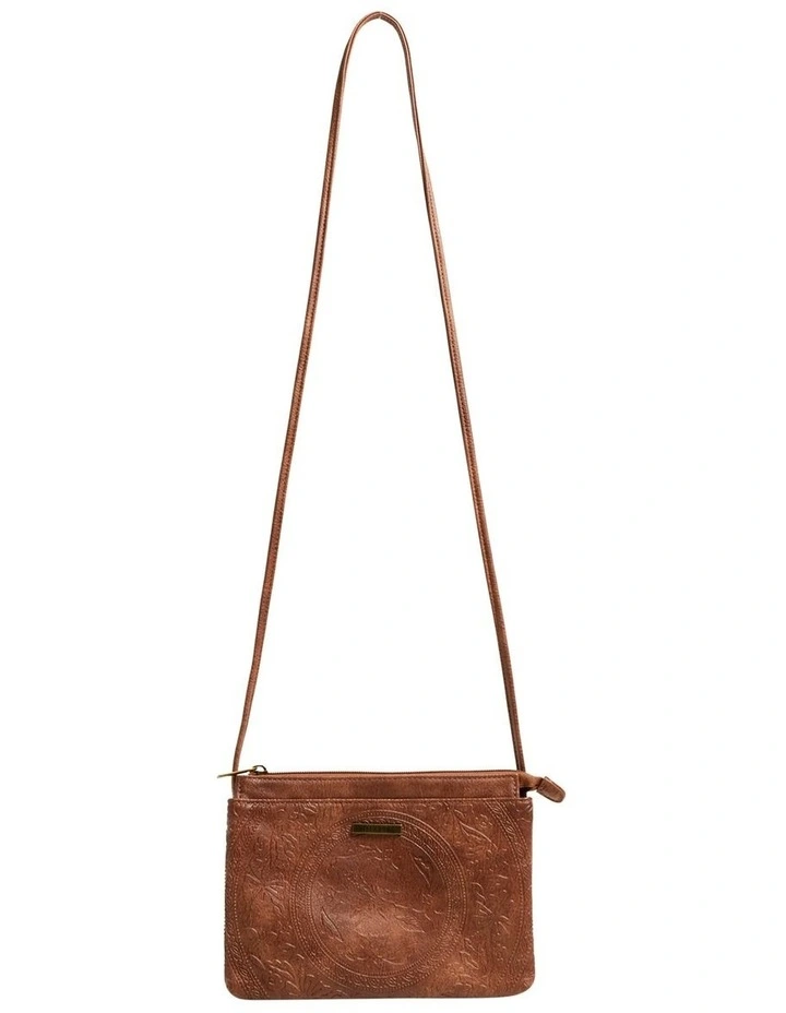 Hibiscus Festival Purse in Mocha