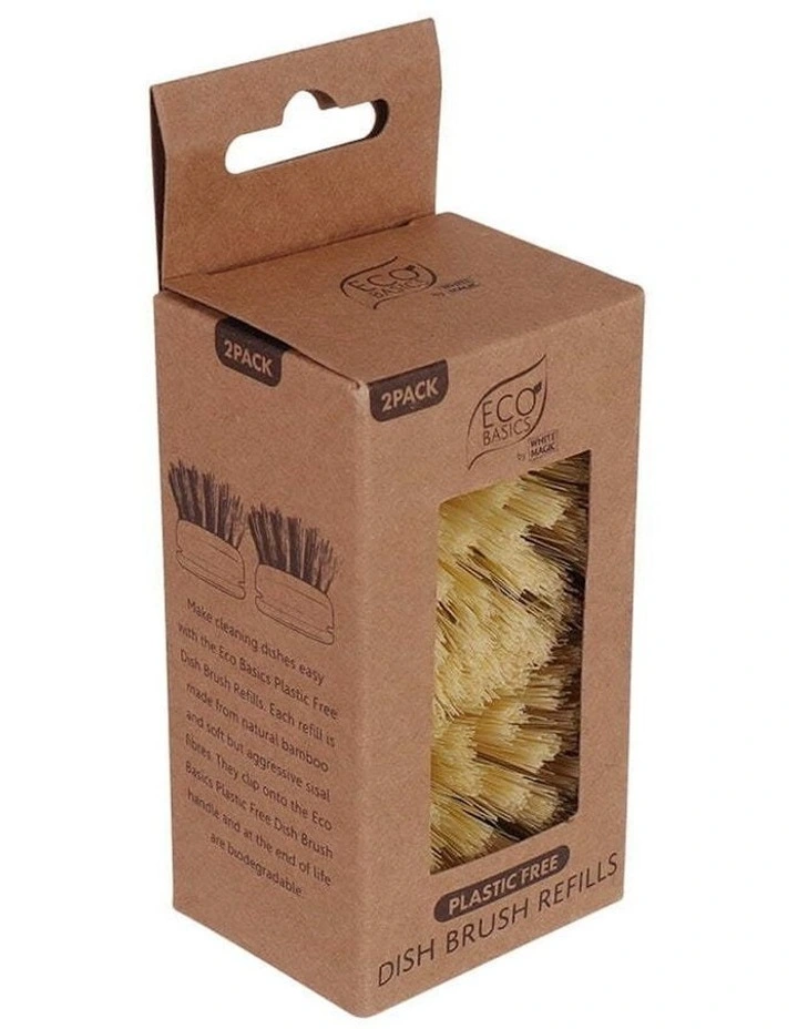 Eco Basics Plastic Free Refill Plate Residue Remover 13cm in Beige